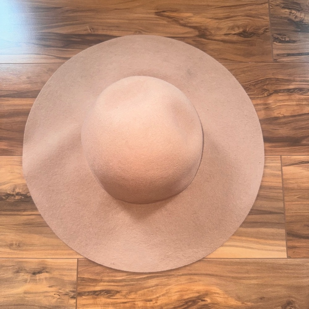 H&M Suede Tan Floppy Hat